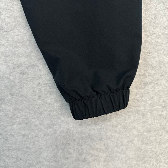 Banana Republic Motion Tech Hybrid Performance Pants Mens 34 Black Elastic Waist - Picture 6 of 13